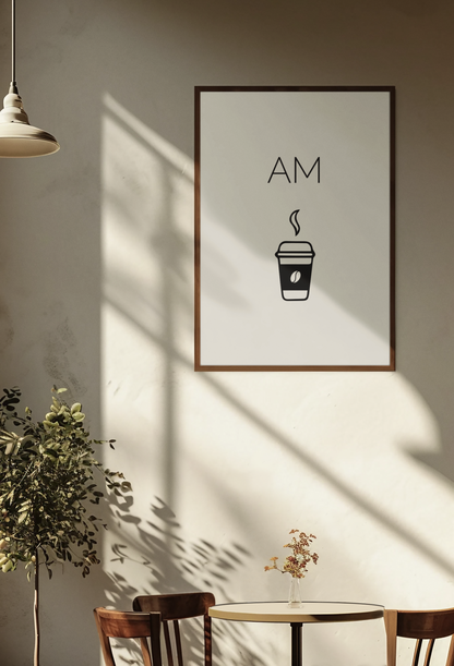 AM (morgens) Kaffee - Version EN
