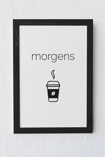 morgens Kaffee - Version DE