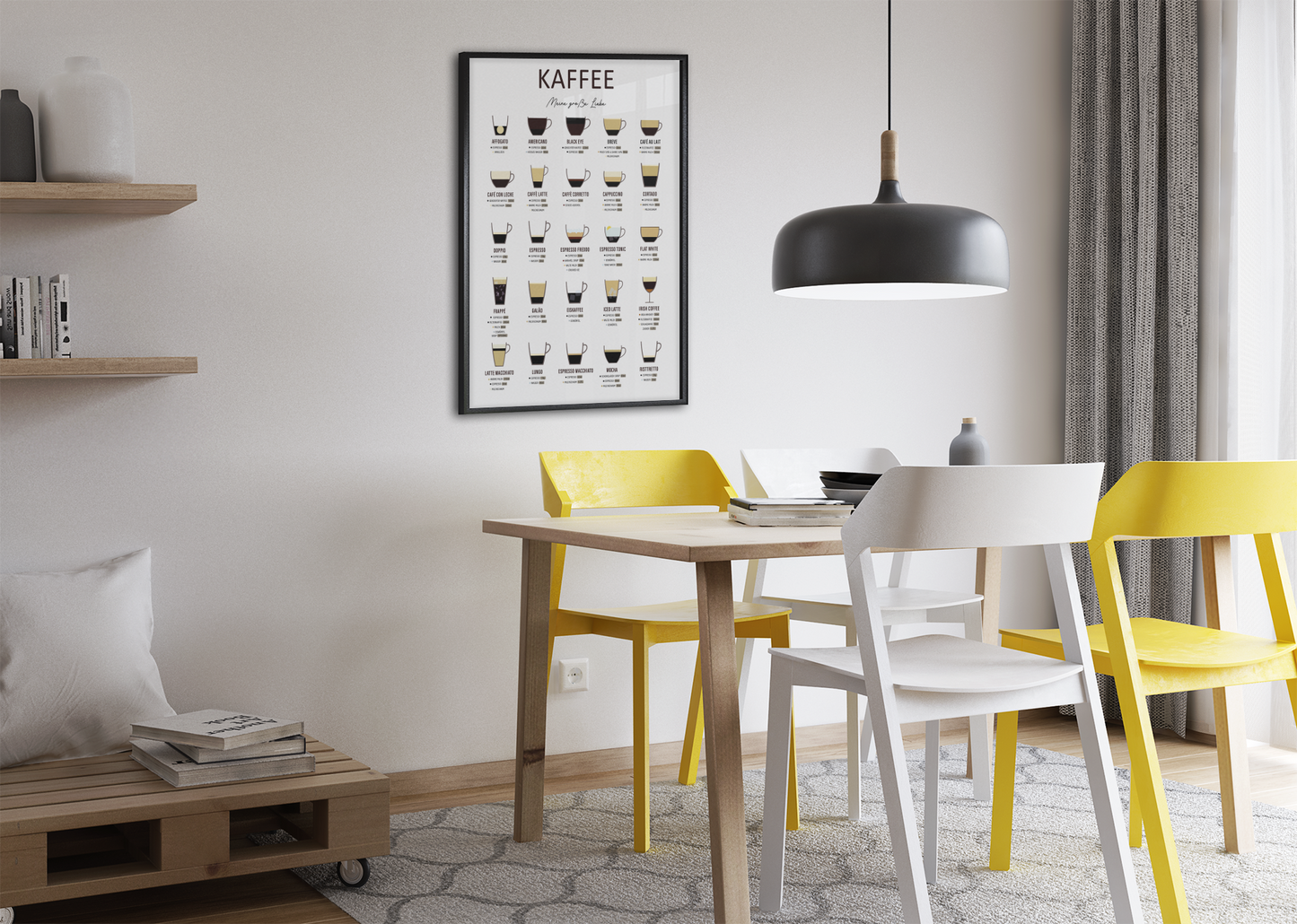 Kaffee Variationen mit Zubereitung