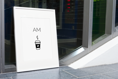 AM (morgens) Kaffee - Version EN
