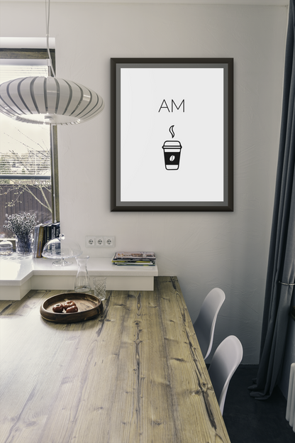 AM (morgens) Kaffee - Version EN